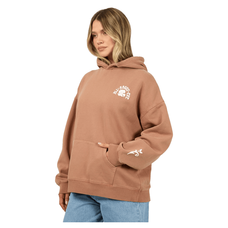 Flower Co Relaxed Hoodie - Womens