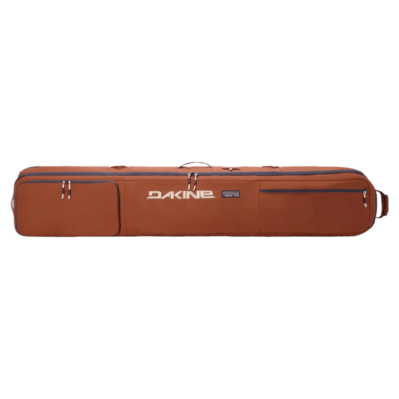 Main view of the Dakine Row Roller SB Bag in Spice colourway, unisex's model