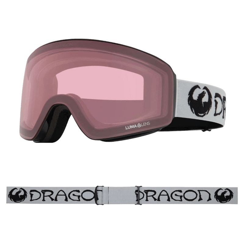 Main view of the Dragon PXV LB Goggle in Switch colourway, unisex's model