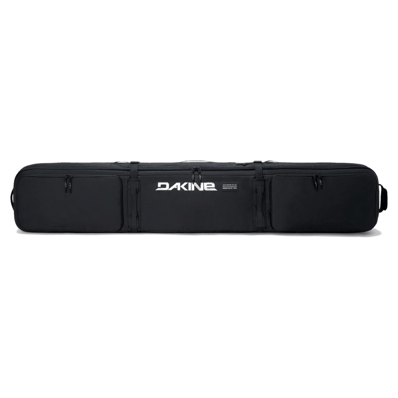 Main view of the Dakine Boundary Ski Roller Bag in Black colourway, unisex's model
