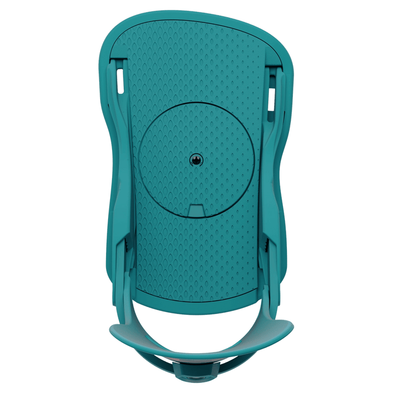 Union Legacy Snowboard Bindings - Womens Teal Birdseye View