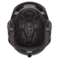 Inside view of the Smith Liberty Mips Helmet in Matte Black Pearl colourway, unisex's model