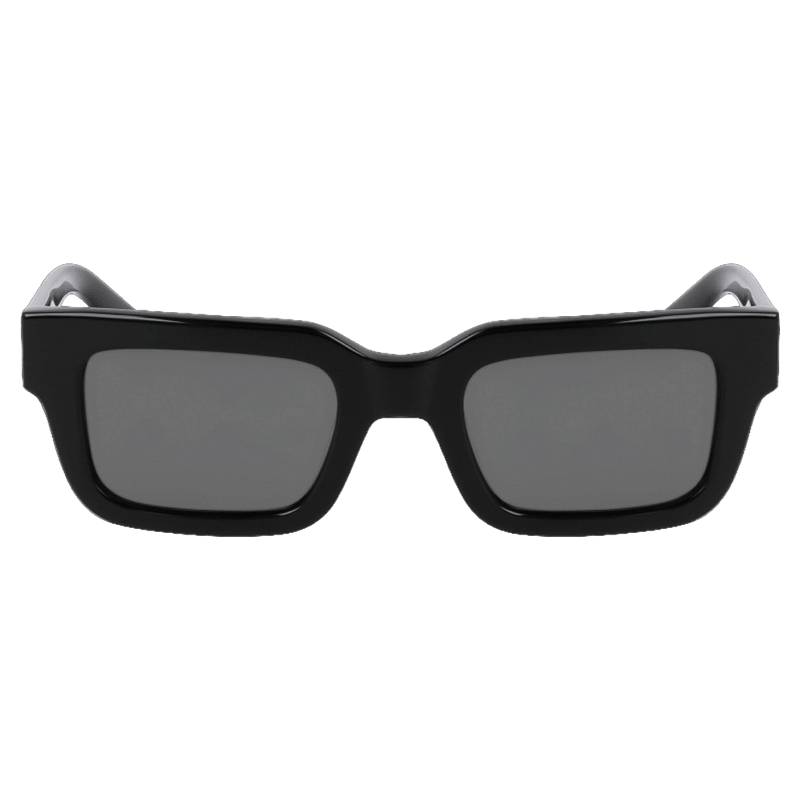 Front view of the Dragon Ezra Sunglasses in Black colourway, unisex's model