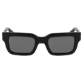 Front view of the Dragon Ezra Sunglasses in Black colourway, unisex's model