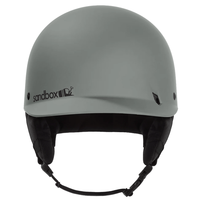 Front view of the Sanbox Classic 2.0 MIPS Helmet in Granite colourway, unisex's model