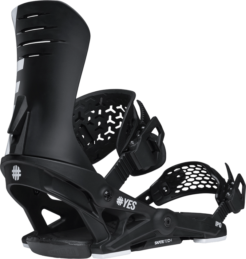 Yes IPO Snowboard Bindings black