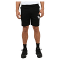 Front view of the St Goliath Interval Shorts in Black colourway, men's model