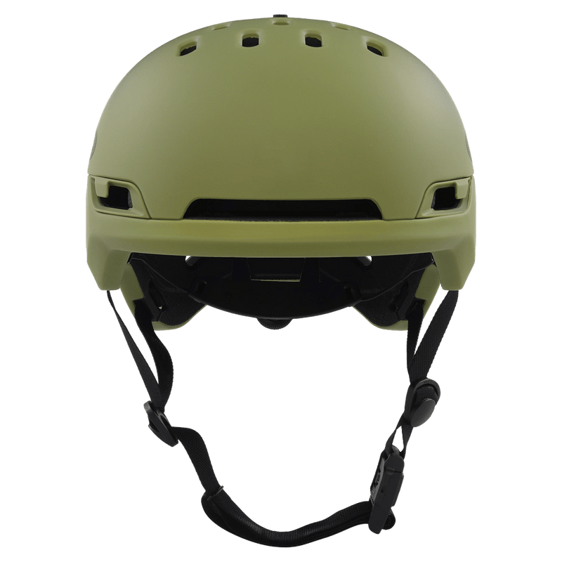 Front view of the Oakley MOD BC Matte Fern/Dark Brush Helmet,  26/27 Unisex's model