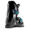 Rear view of the Atomic Hawx 2 Ski Boots - Kids in Black Teal