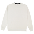 Back view of man wearing the Billabong Immortal Core Crew Jumper in Fog