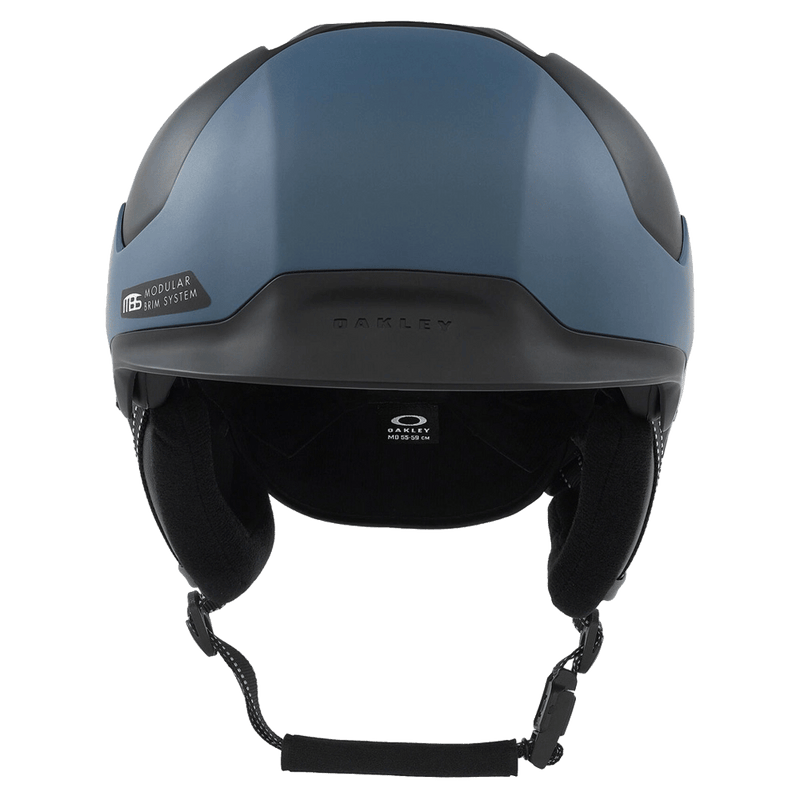 Front view of the Oakley Mod 5 MIPS Helmet in Dark Blue