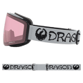 Side view of the Dragon PXV LB Goggle in Switch colourway, unisex's model