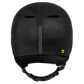 Back view of the Sanbox Icon Snow Mips Helmet in Black Camo colourway, unisex's model