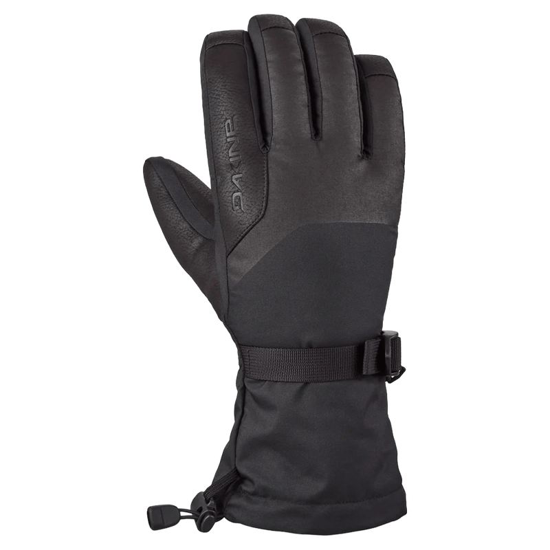 Main view of the Dakine Nova Gloves in Black colourway, mens/unisex's model