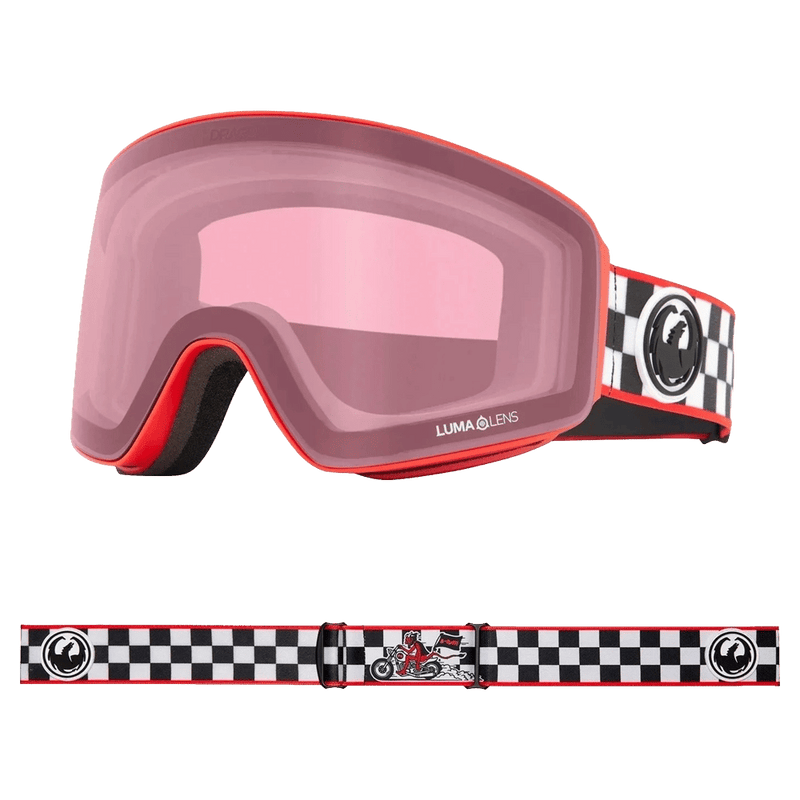Spare lens view of the Dragon PXV LB Goggle in Dennis Ranalter Sig colourway, unisex's model
