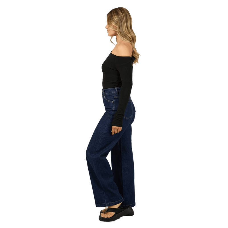 All About Eve Kylie Off Shoulder L/S Top - Womens