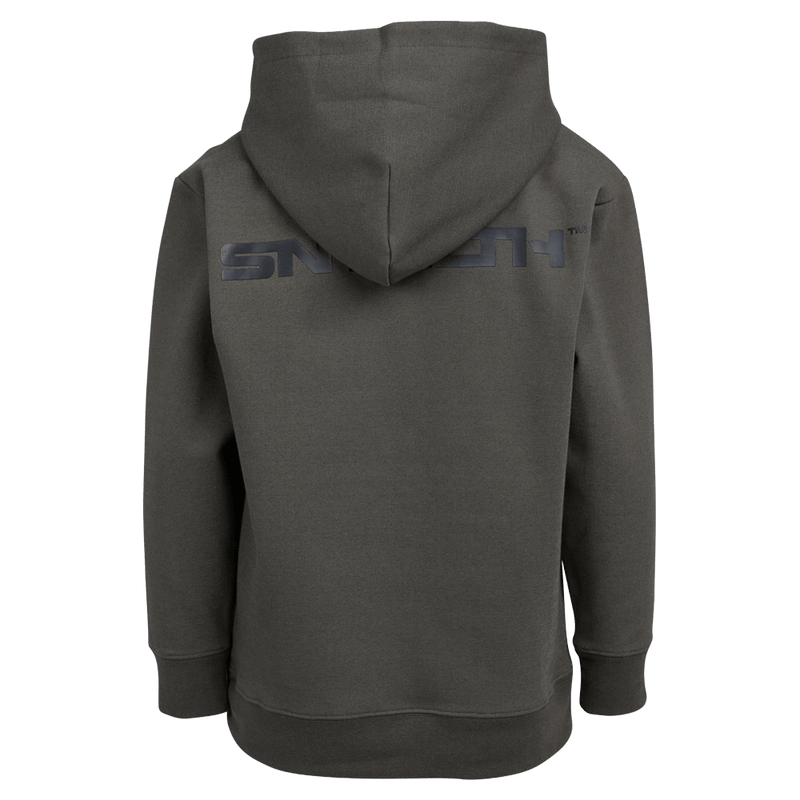Back view of the St Goliath Freestyle Hoodie in Khaki colourway, kids's model