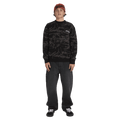 Front view of man wearing the Billabong Immortal Sweater in Black