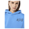 Close view of the PE NATION Glide Hoodie Marina Jumper,  26/27 Womens's model