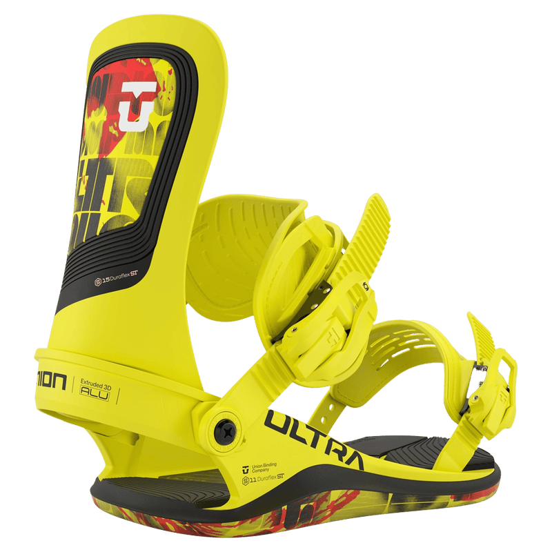Hype Yello Union Ultra Snowboard Bindings