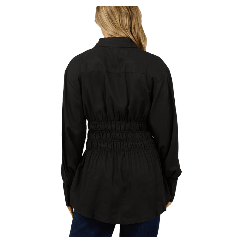 Ruched Shirt - Womens