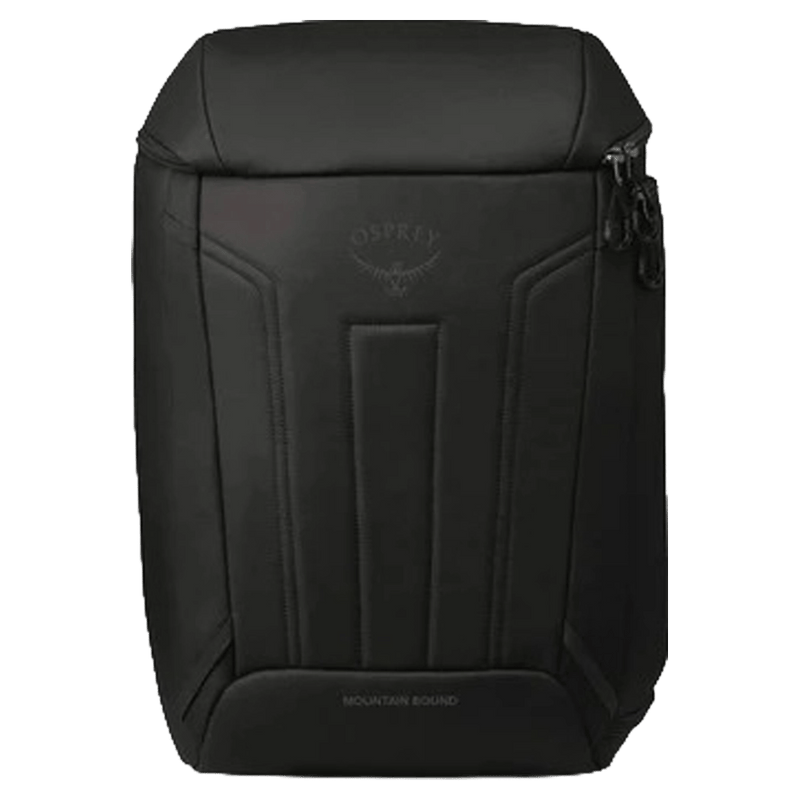 Front view of the OSPREY Mountain Bound Boot Pack Black Bags,  26/27 Unisex's model