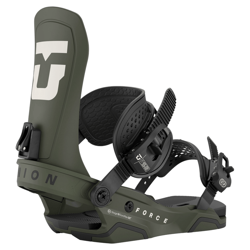 Army Green Union Force Snowboard Binding