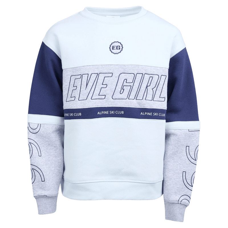 Alpine Panelled Crew - Kids