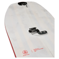 Nose view of the Burton High Fidelity Black and White Splitboard,  26/27 unisex's model