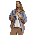 Front view of women wearing the Billabong Set The Tone Jacket - Womens in Multi colour