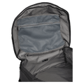 Inside view of the Burton Gig 70L Duffle Bag in True Black colourway, unisex's model