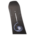 Nose view of the Burton Hometown Hero Xray Snowboard,  26/27 unisex's model