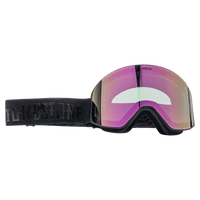Main view of the Tombstone Summit Snow Goggles in Pink and Gold colourway, unisex's model