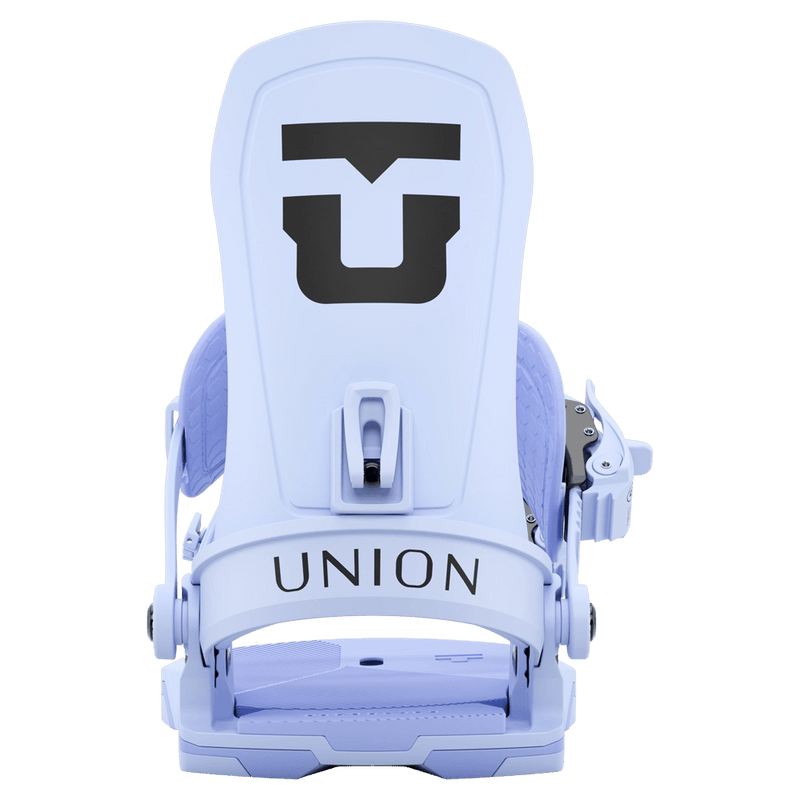 Union Trilogy Snowboard Bindings Highback View Light Blue