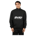 Main view of the St Goliath Overlapped Zip in Black colourway, men's model