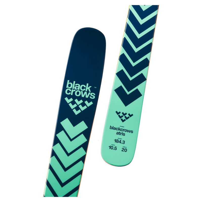 Close view of the Black Crows Atris Skis,  26/27 unisex's model