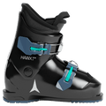 Side view of the Atomic Hawx 2 Ski Boots - Kids in Black Teal