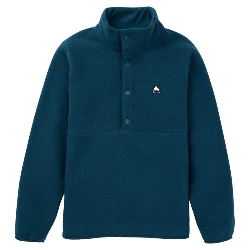 Main view of the Burton Cinder Anorak in Deep Emerald colourway, kids's model