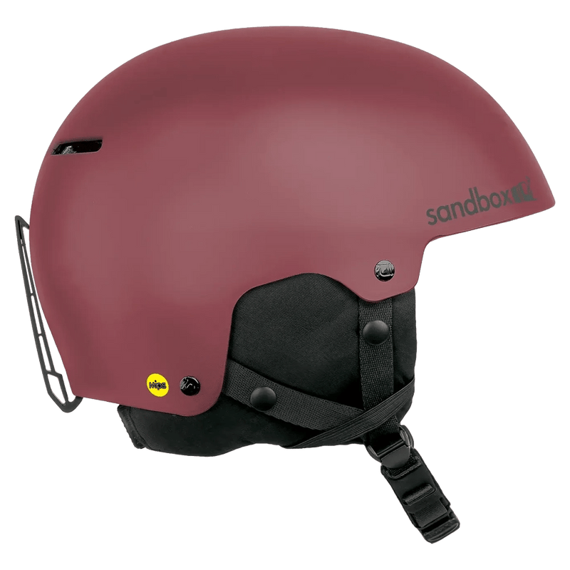 Main view of the Sanbox Icon Snow Mips Helmet in Marrocco colourway, unisex's model