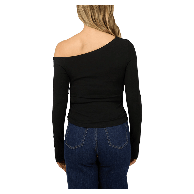 All About Eve Kylie Off Shoulder L/S Top - Womens