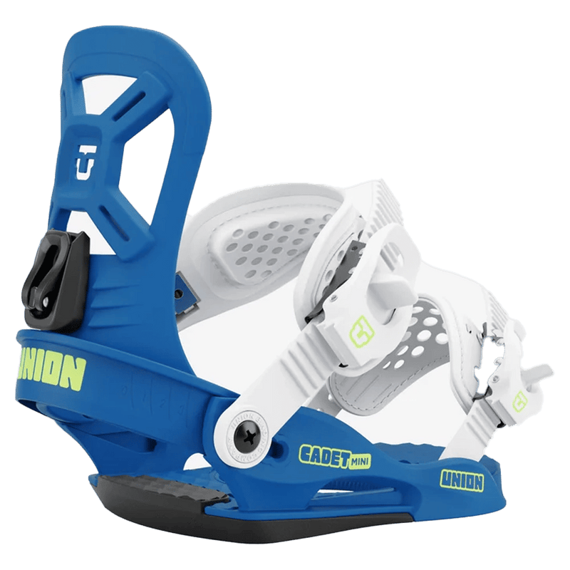 Union Cadet Mini Snowboard Binding - Kids Blue