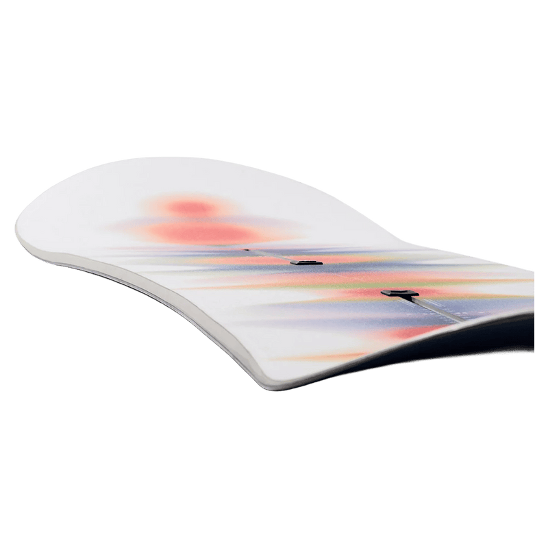 Camber view of the Burton Counterbalance Amoeba Snowboard,  26/27 unisex's model