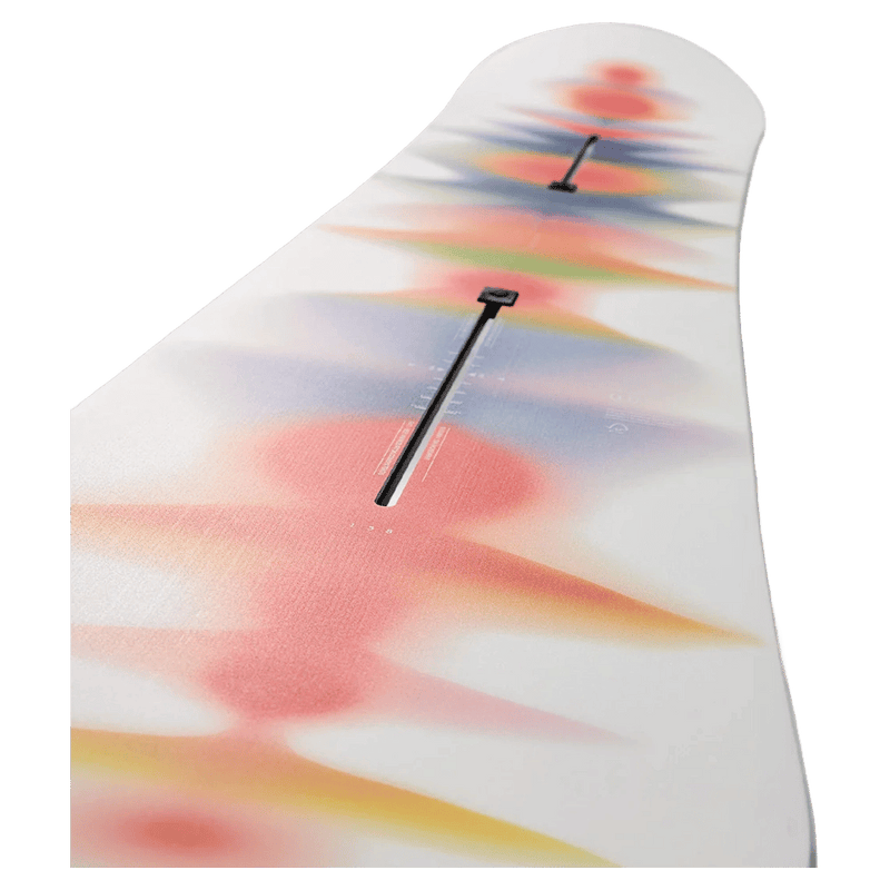 Top view of the Burton Counterbalance Amoeba Snowboard,  26/27 unisex's model