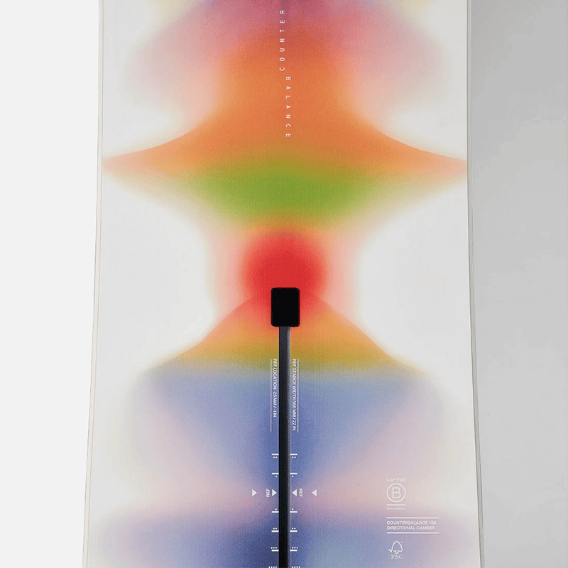 Art view of the Burton Counterbalance Amoeba Snowboard,  26/27 unisex's model