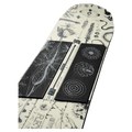 Nose view of the Burton Rewind Zine Snowboard,  26/27 unisex's model