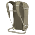 2nd view of the OSPREY Soeldon 25L Olive Tan_Earl Grey Bags,  26/27 Unisex's model