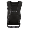 Back view of the Dakine Heli Pro 24L Backpack in BLACK colourway, unisex's model