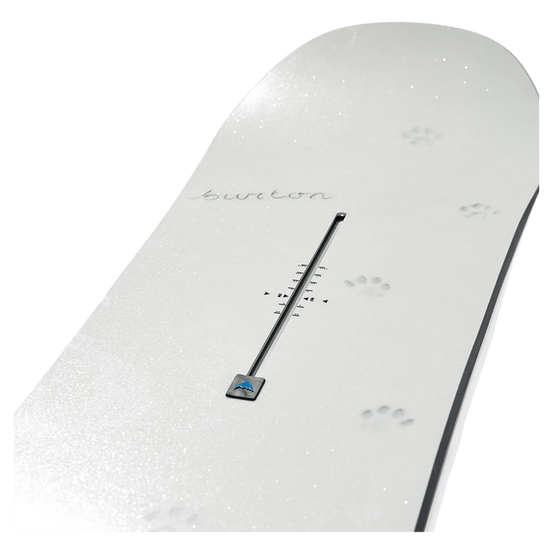 Nose view of the Burton Yeasayer Paws Snowboard,  26/27 women's model