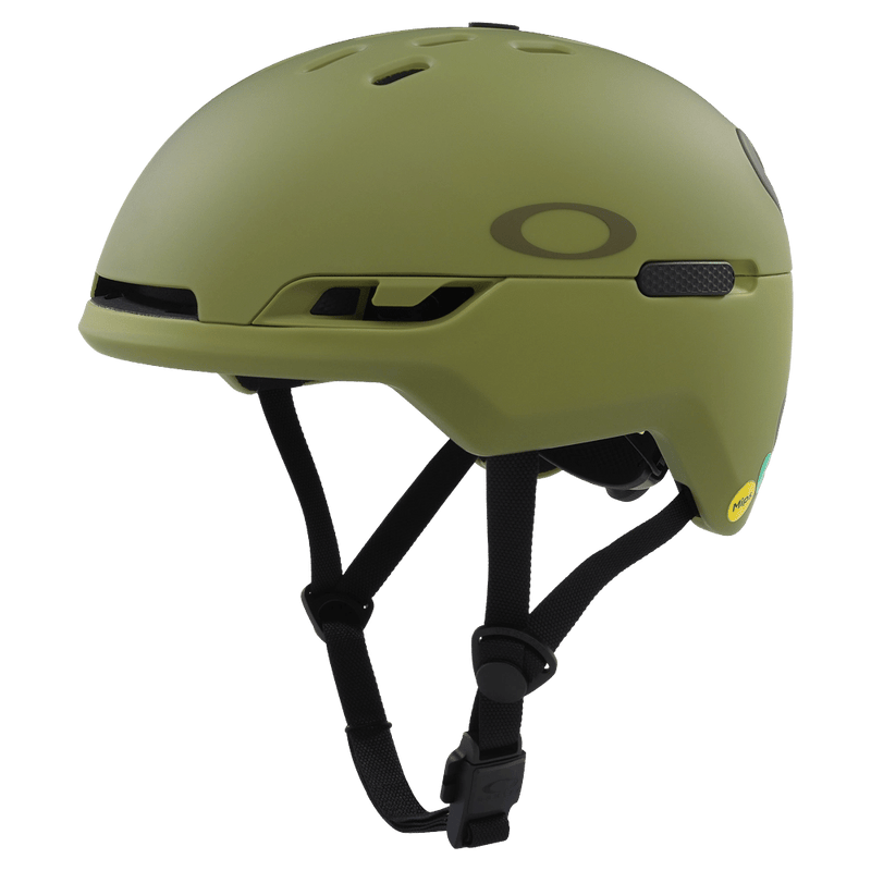 Side view of the Oakley MOD BC Matte Fern/Dark Brush Helmet,  26/27 Unisex's model