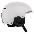 Main view of the Sanbox Icon Snow Mips Helmet in White colourway, unisex's model